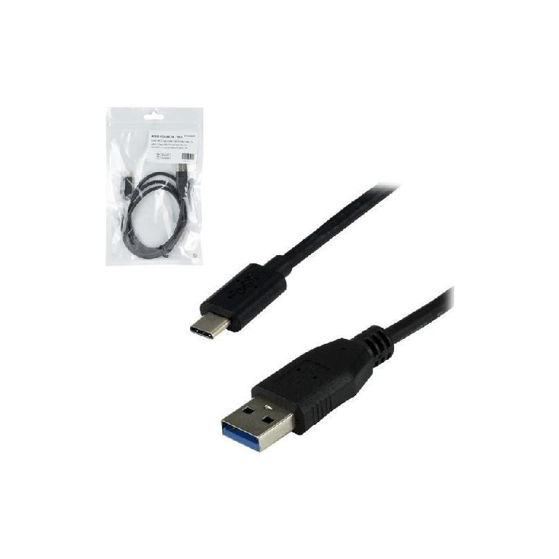 MCL USB 3.1 Type-C / USB 3.0 Type-A 1 m cavo USB USB 3.2 Gen 1 [3.1 G