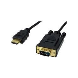 HDMI MALE / VGA MALE CABLE