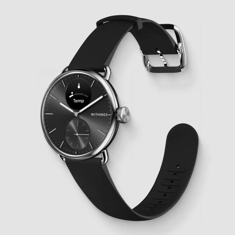 Withings ScanWatch 2 38mm schwarz EKG, Blutsauerstoffgehalt, Schlaf&uuml;