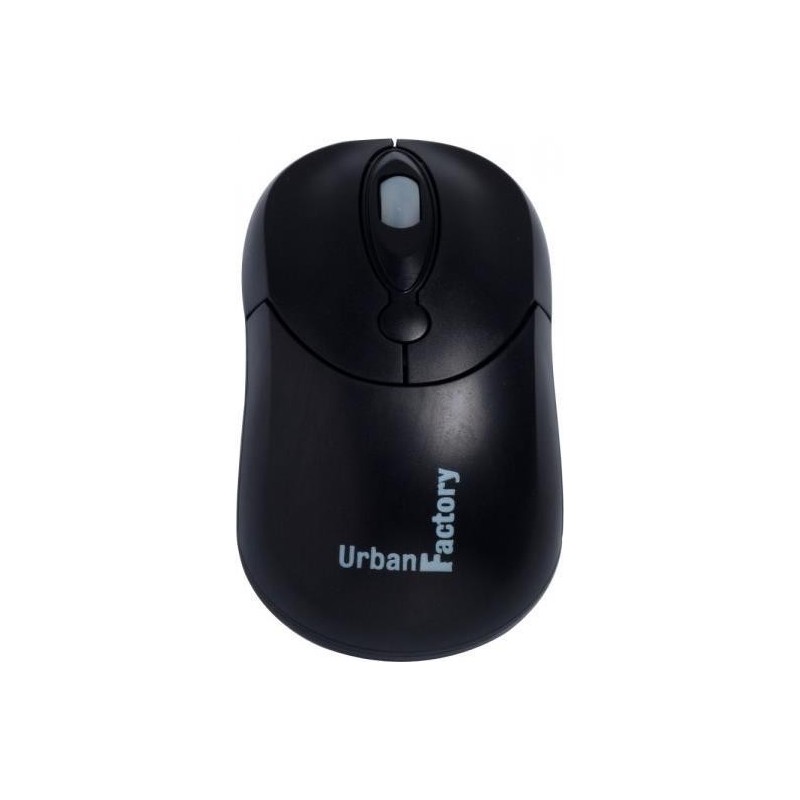 Urban Factory Big Crazy mouse Ambidestro USB tipo A Ottico 800 DPI