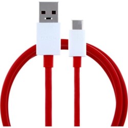 OnePlus D301 Dash Fast Charging Cable USB to USB Typ C - 1m Red BULK