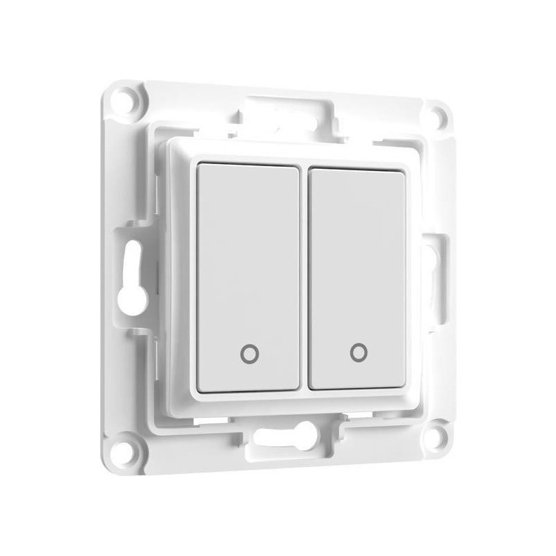 SHELLY Wall Switch 2 Schalter 2fach Wandschalter an/aus/dimmen weiss