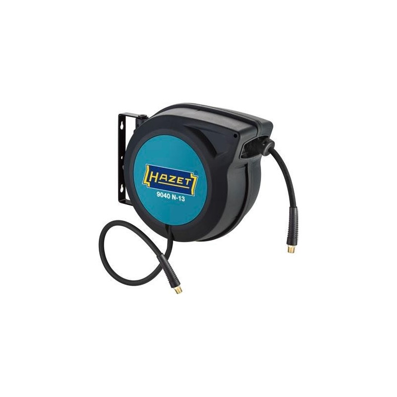 HAZET 9040N-13 garden hose reel Wall-mounted reel Automatic Black, Bl