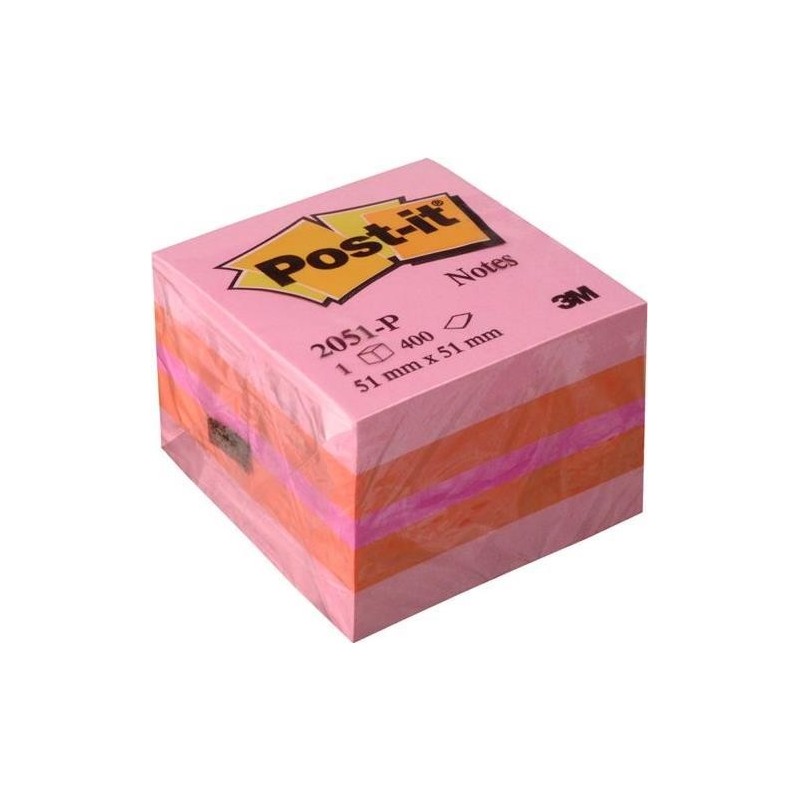 POST-IT DADO PINK 400FG.