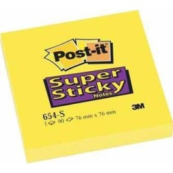 Post-it&Acirc;&reg; Haftnotizen Haftnotizen Super St.76x76mm Gelb