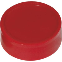 MAUL Magnete Rund-Magnet &Atilde;3,4cm rot 10St rot