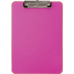 Portablocchi con clip MAULneon fucsia trasparente 31,8x22,6 cm 2340621