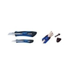 WEDO Soft Cut Cuttermesser 18 mm - blau/schwarz