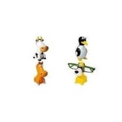 WEDO Brillenhalter Wedo Brillenhalter Pinguin 4,6 x 5,2 x 9,3 cm Schw