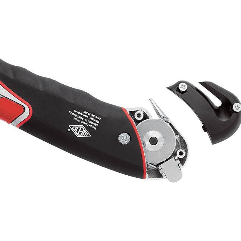 WEDO Cuttermesser WEDO Super Safety-Cutter 19 mm schwarz, rot, silber