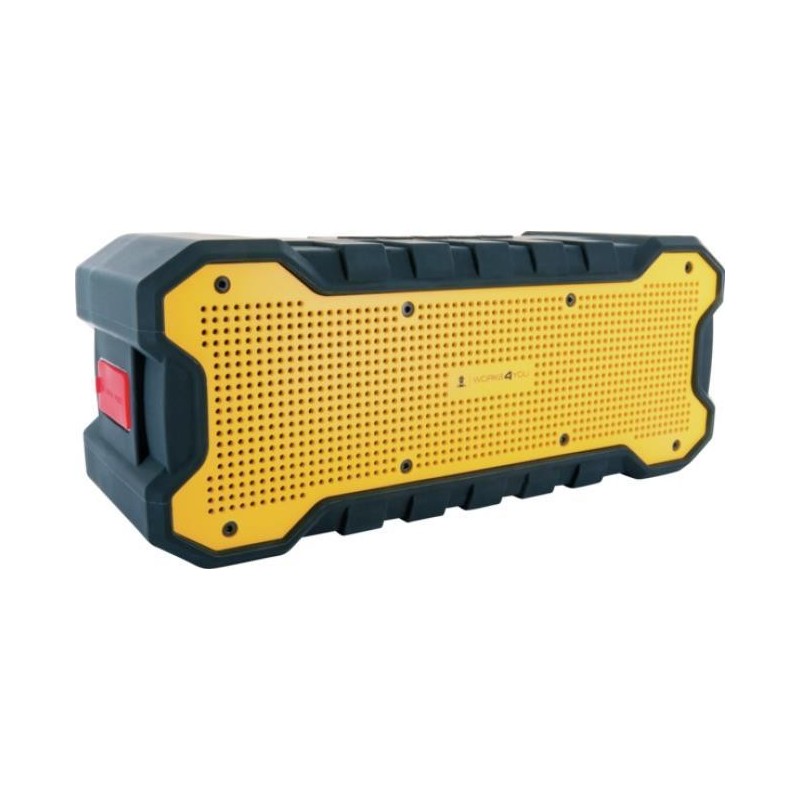 Altoparlante attivo Bluetooth 5.0 IP67, 2x6W, nero/giallo