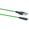 Cavo USB 2.0 pz. Un Apple Lightning verde da 1,20 m