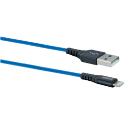 Cavo USB 2.0 St. A Apple Lightning 1,20 m blu