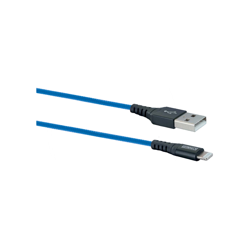 Cavo USB 2.0 St. A Apple Lightning 1,20 m blu