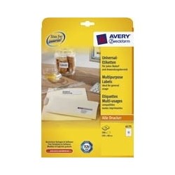 AVERY Zweckform Universaletiketten 6175 105,0 x 48,0 mm wei&Atilde;