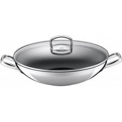 Silit Wok Pan with Glass lid 21 3726 4446 Silit3726 Silit 3726 (21.37