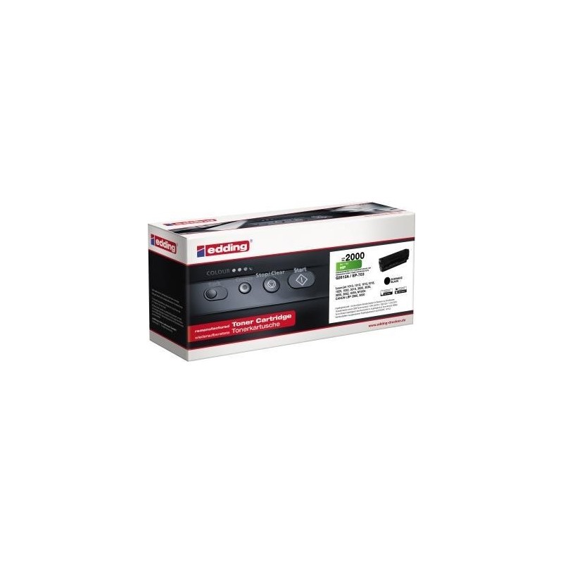 edding Toner EDD-2000 nero compatibile con HP 12A (Q2612A)