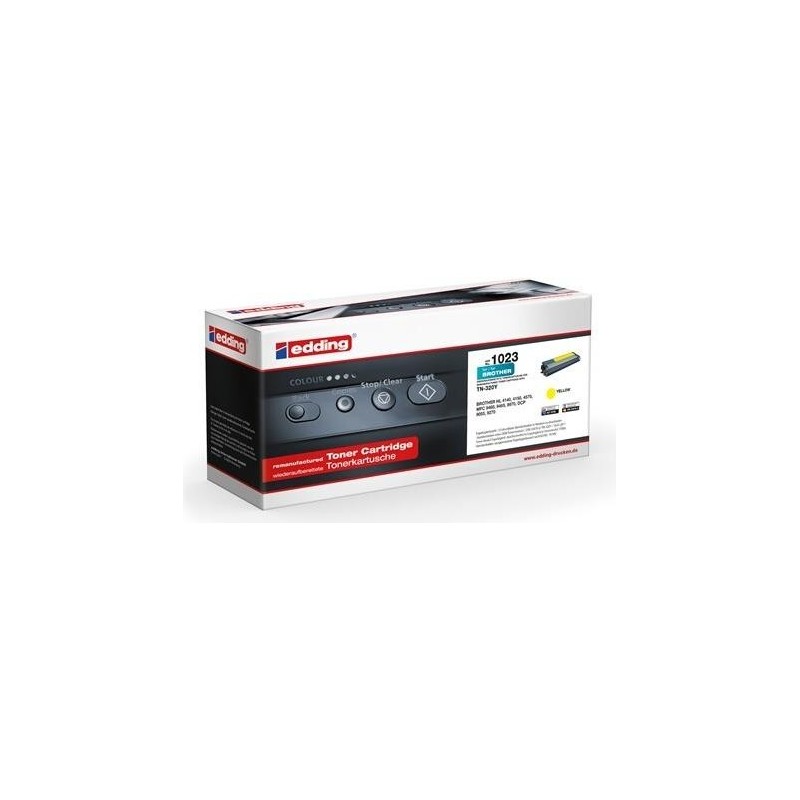 toner edding EDD-1023 giallo compatibile con Brother TN-320Y