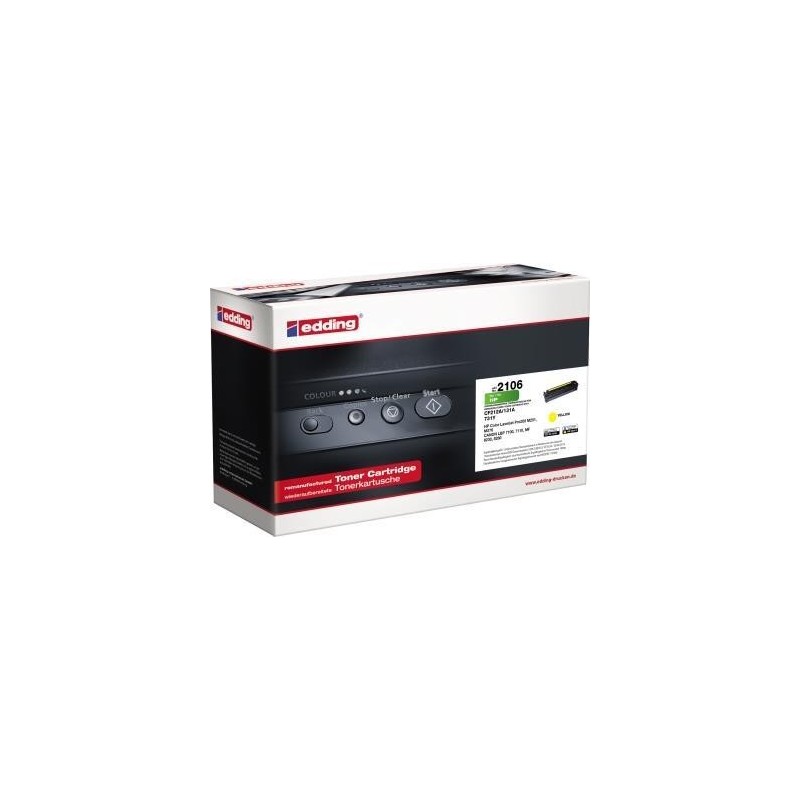 edding Toner EDD-2106 giallo compatibile con HP 131A (CF212A)