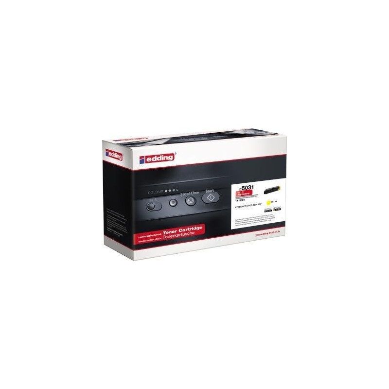 toner edding EDD-5031 giallo compatibile con KYOCERA TK-580Y