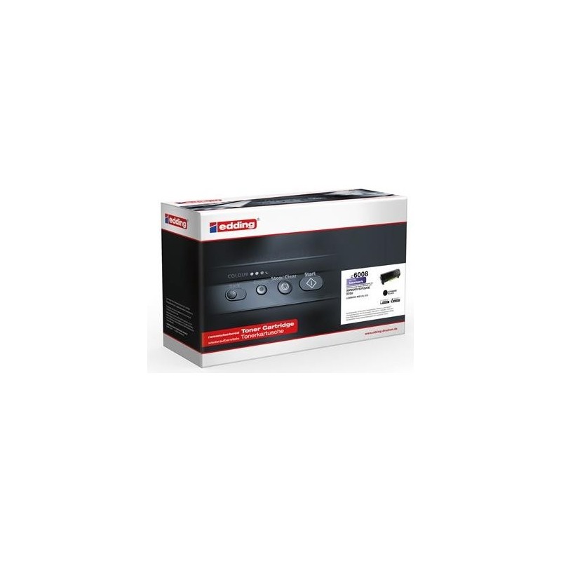 toner edding EDD-6008 nero compatibile con LEXMARK 50F2U00