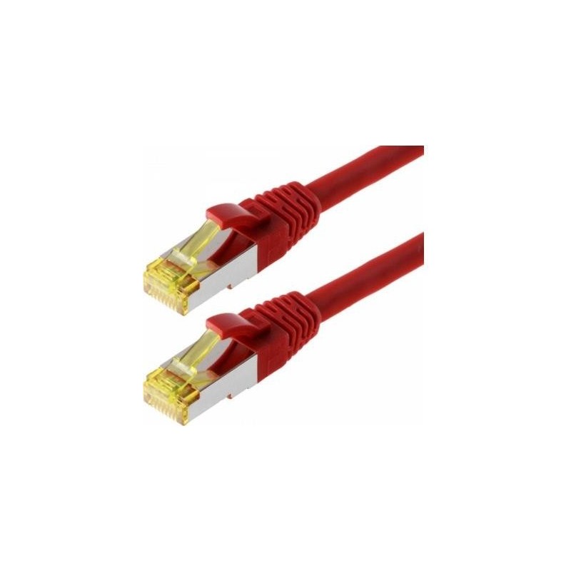 Helos Patchkabel S/FTP Cat 6a rot 1,0m