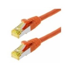 Helos Patchkabel S/FTP Cat 6a orange 3,0m