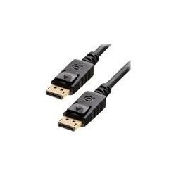 Helos Anschlusskabel, DisplayPort Stecker/Stecker, FULL HD, BASIC, 2,