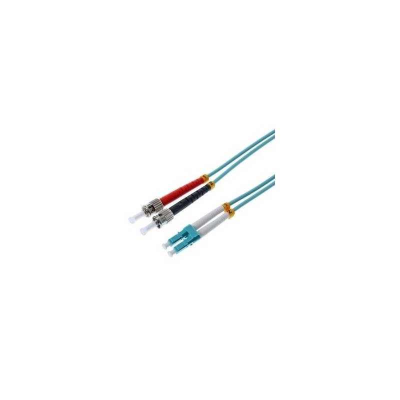 - 50/125 &micro;m, Multimodo - LC Duplex Stecker su ST Duplex Stecker - Co