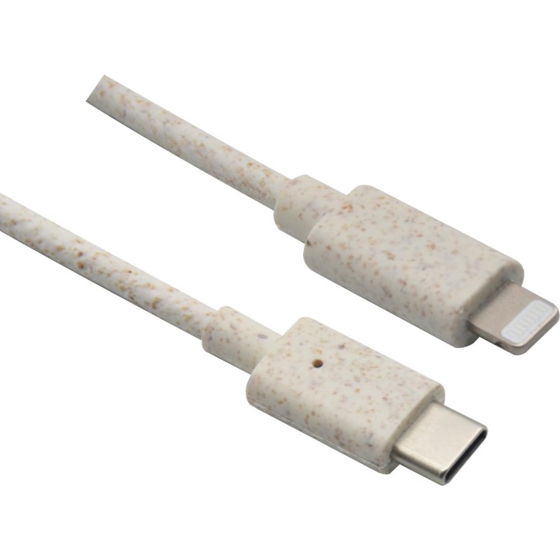 Helos Eco-Line, USB Type-C St./Lightning St, MFI-zertifiziert, 1,0m, 