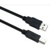 Helos Anschlusskabel, USB 3.0 A Stecker/B Stecker, 0,5m, schwarz