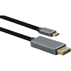 Cavo di collegamento Helos, USB 3.1 Type-C St./DisplayPort St., PREMI