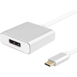 Helos Adapterkabel, USB 3.1 Type-C Stecker/DisplayPort 1.2 Bu., PRE