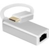 Helos Adapterkabel Ethernet, USB 3.1 Type-C St./RJ45 Buchse, PREMIU