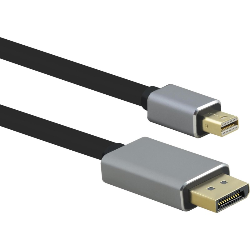 Helos Anschlusskabel, mini DisplayPort St./DP St., PREMIUM 8K, 3,0m, 