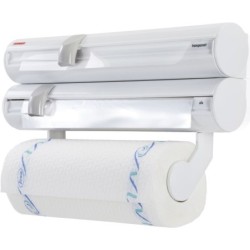 LEIFHEIT Rolly Mobil, Wall-mounted paper towel holder, Hvid