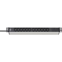 STECKDOSENLEISTE ALU 12XC13 - 19IN