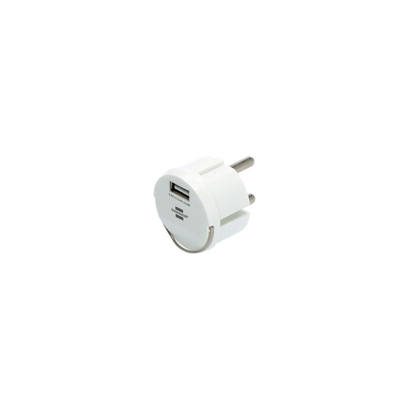 Brennenstuhl USB-Steckdosenadapter, USB-A Ladebuchse 2,4 A, max. 12,0