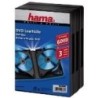 Hama DVD Box 6, Black, Pack - 3 pieces 6 dischi Nero (Hama 3x 6 DVD/B