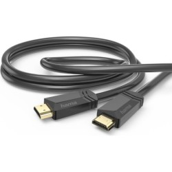 Hama Ultra High Speed HDMI Cable, Ultra-HD 8K, Gold-Plated, 2 Metre