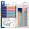 STAEDTLER Pastell Set Blisterkarte