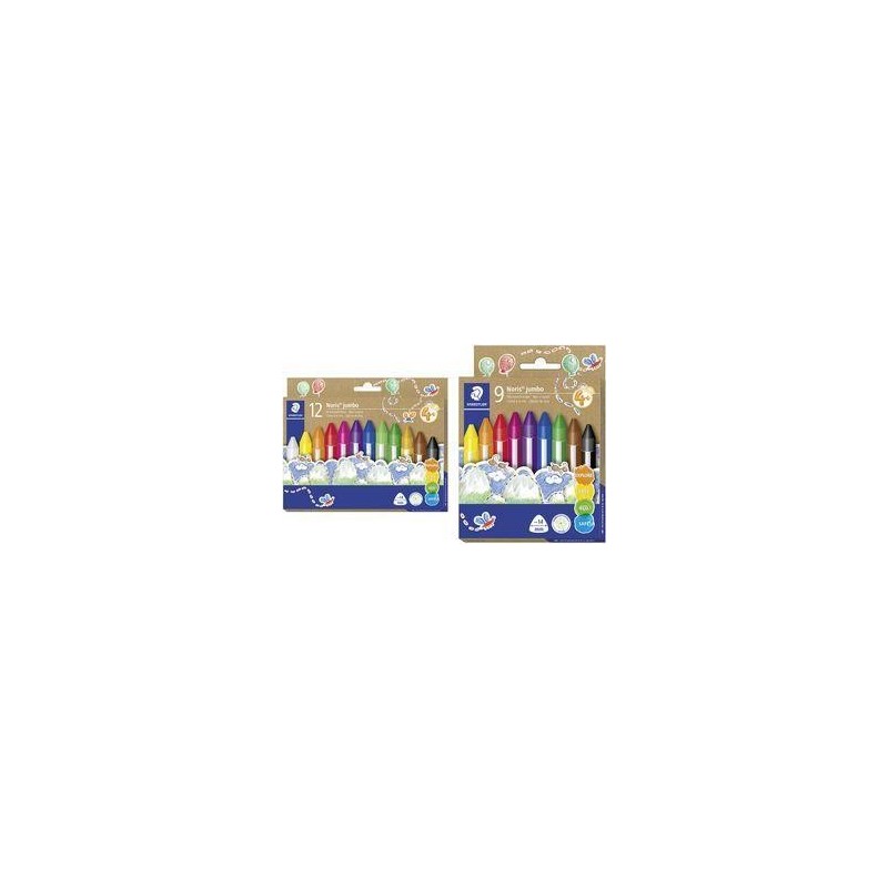 STAEDTLER Wachsmalkreide Noris jumbo 12er-Set retail