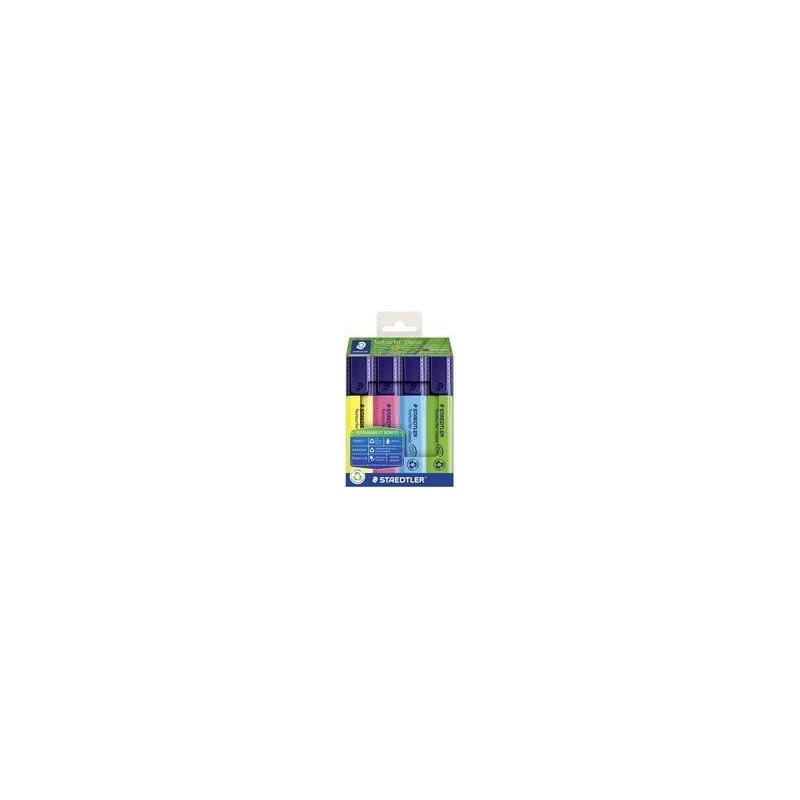 STAEDTLER Textmarker Textsurfer classic 4er-Set sort. retail