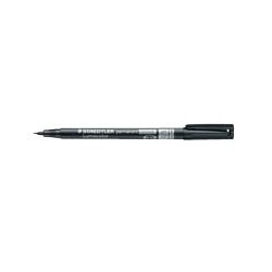 STAEDTLER CD-Marker Lumocolor CD/DVD Pen schw.10er 0.4 mm Schwarz