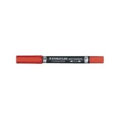 CF10MARCATORI LUMOCOLOR DUO ROSSO