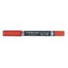 CF10MARCATORI LUMOCOLOR DUO ROSSO