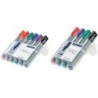 Staedtler 356 WP6 evidenziatore 6 pezzoi Nero Blu Verde Arancion