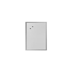 Herlitz Magnettafel und Whiteboard 40x60 Holzr. silber