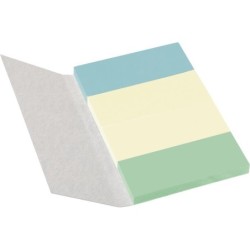 Herlitz PostIt&Atilde;&Acirc;&acute;s 20x50mm 4x40Bl. GREENline farblich sortier