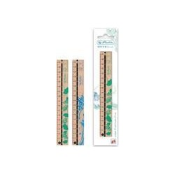 Herlitz Lineal 17cm GREENline Holz